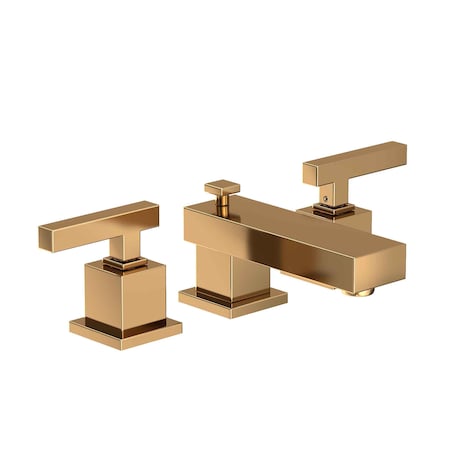 Newport Brass Widespread Lavatory Faucet in Polished Brass Uncoated (Living) 2020/03N
